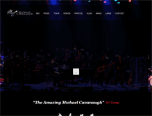 Tablet Screenshot of michaelcavanaugh.com